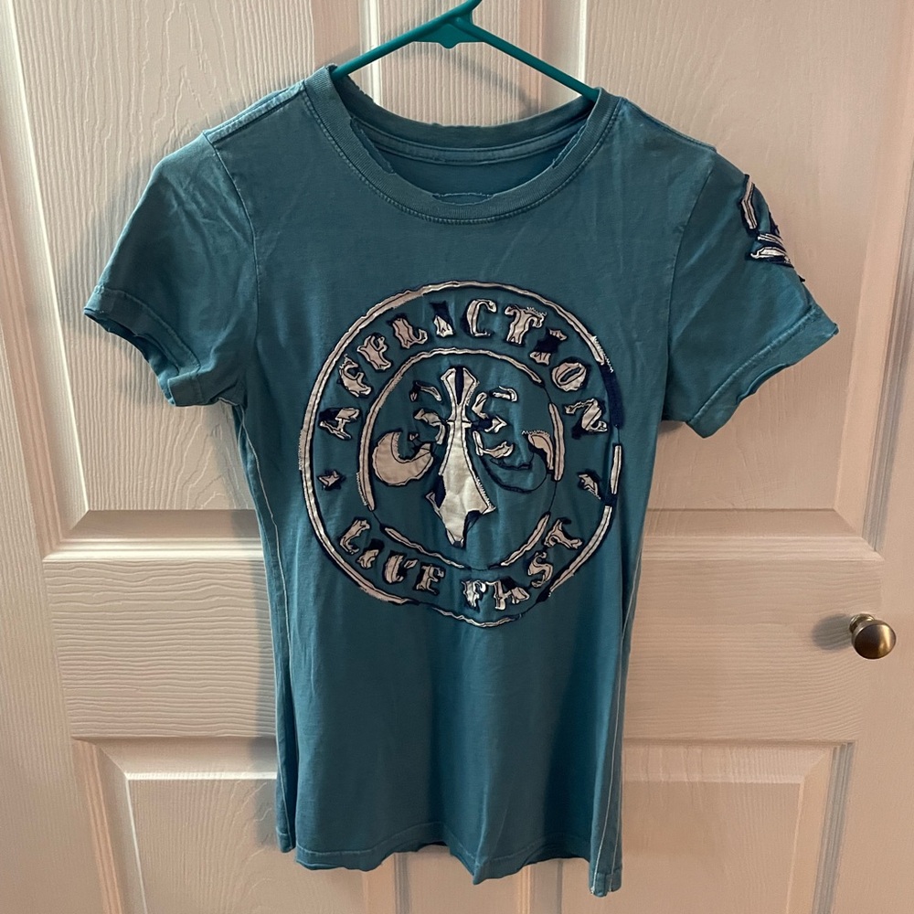 Affliction Blue T-shirt